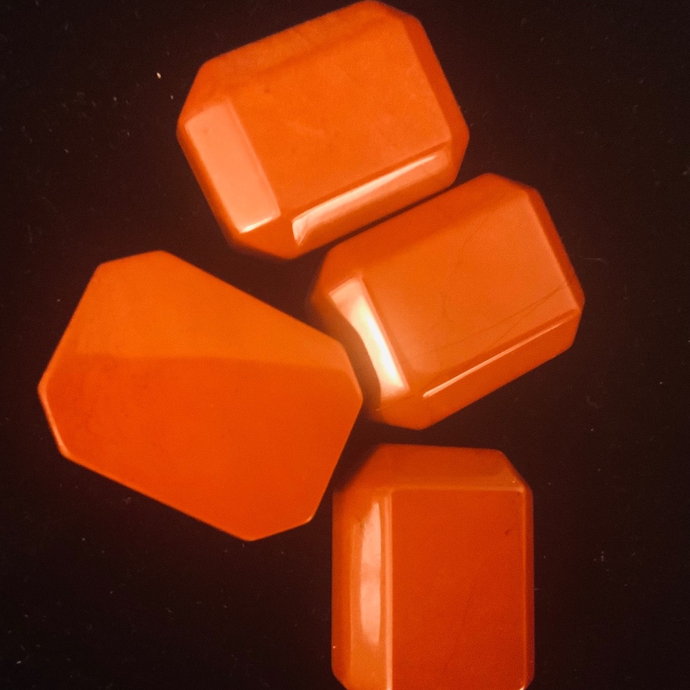 Genuine Red JASPER STONE CABOCHONS ⭐️CRAFTERS JEWELRY LOT Top Grade Gemstones